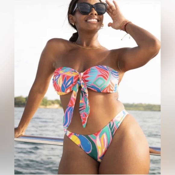 NEW! Kenny Flowers THE COLOMBIA Underwire Bikini Top and Bikini Bottom Set M - Picture 6 of 16